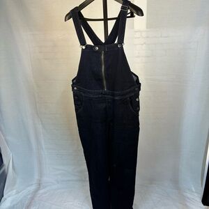 Universal Standard Olivia Dark Wash Overalls XS 10 12